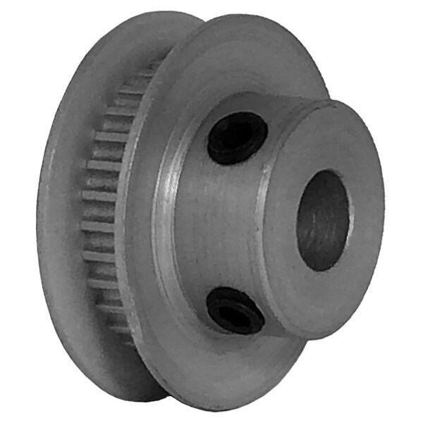 B&B Manufacturing 32-2P03-6FA3, Timing Pulley, Aluminum, Clear Anodized, 32-2P03-6FA3 - main